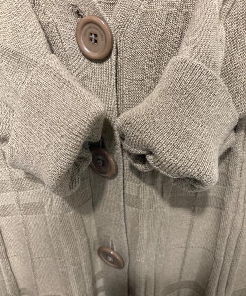 BURBERRY LONDON（バーバリーロンドン）BURBERRY LONDON (バーバリーロンドン) ニットショートワンピース ブラウン サイズ:38の古着・服飾アイテム
