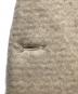 中古・古着 anuke (アンヌーク) Collarless Shaggy Coat ベージュ サイズ:FREE：7000円
