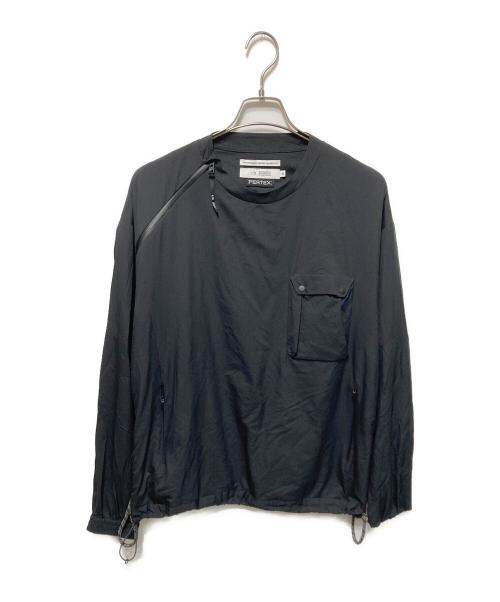 F/CE.（エフシーイー）F/CE. (エフシーイー) PERTEX TECH ZIP LS/パーテックス テック ジップ LS ブラック サイズ:Mの古着・服飾アイテム