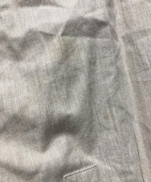 A.P.C.（アーペーセー）A.P.C. (アーペーセー) ロゴ刺繍シャツ ベージュ サイズ:Sの古着・服飾アイテム