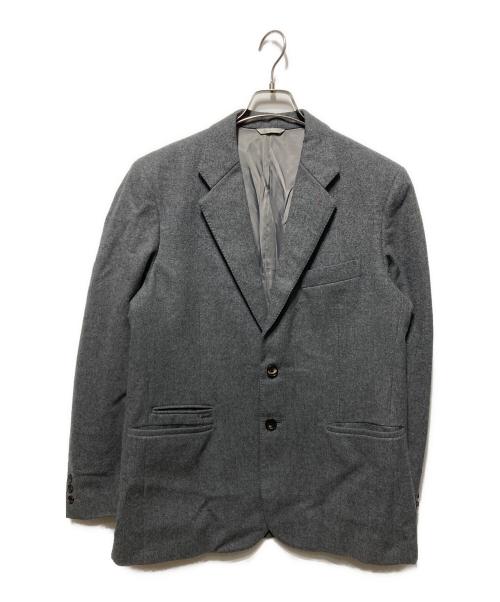 PAPAS（パパス）PAPAS (パパス) ウールテーラードジャケット グレー サイズ:Mの古着・服飾アイテム