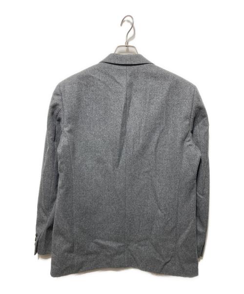 PAPAS（パパス）PAPAS (パパス) ウールテーラードジャケット グレー サイズ:Mの古着・服飾アイテム