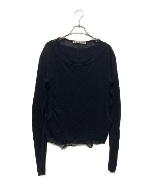 NVRFRGT（ネヴァーフォーゲット）NVRFRGT (ネヴァーフォーゲット) DOUBLE LAYERED LONG SLEEVE T SHIRT ブラック サイズ:1の古着・服飾アイテム