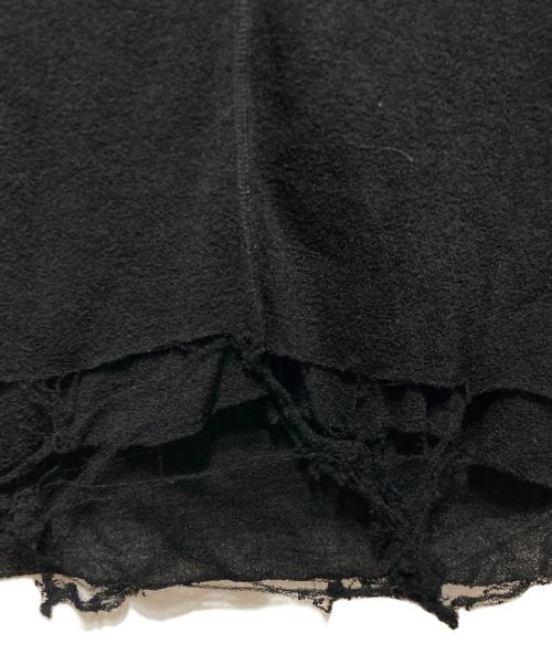 NVRFRGT（ネヴァーフォーゲット）NVRFRGT (ネヴァーフォーゲット) DOUBLE LAYERED LONG SLEEVE T SHIRT ブラック サイズ:1の古着・服飾アイテム