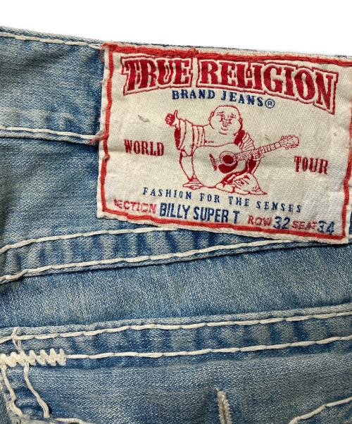 TRUE RELIGION（トゥルー レリジョン）TRUE RELIGION (トゥルー レリジョン) デニムパンツ インディゴ サイズ:32の古着・服飾アイテム