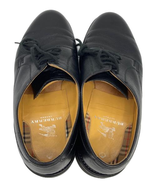 BURBERRY（バーバリー）BURBERRY (バーバリー) プレーントゥレザーシューズ ブラック サイズ:25の古着・服飾アイテム
