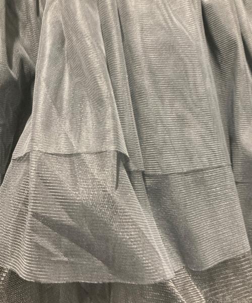 SHIORI MIKATA（シオリ ミカタ）SHIORI MIKATA (シオリ ミカタ) tulle cami cut saw ブラック サイズ:freeの古着・服飾アイテム