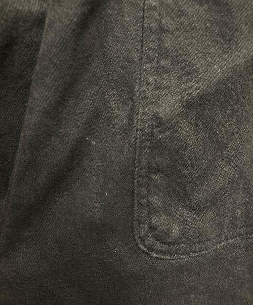 ELCHELE（エルチェレ）ELCHELE (エルチェレ) INSIDE RIPPED HOLE PANTS ブラック サイズ:36の古着・服飾アイテム