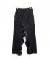 ELCHELE (エルチェレ) INSIDE RIPPED HOLE PANTS ブラック サイズ:36：8000円