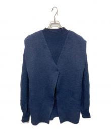 Ameri（アメリ）の古着「OVER SIZE VEST SET KNIT TOP」｜ネイビー