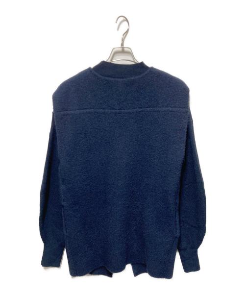 Ameri（アメリ）AMERI (アメリ) OVER SIZE VEST SET KNIT TOP ネイビー サイズ:FREEの古着・服飾アイテム