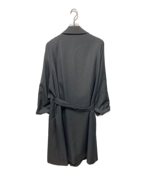 Lui's（ルイス）Lui's (ルイス) ウールカルゼタイロッケンコート グレー サイズ:M 未使用品の古着・服飾アイテム