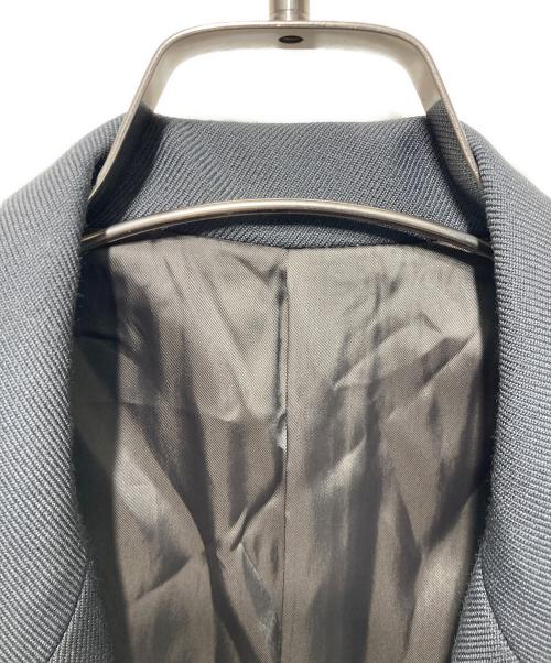 Lui's（ルイス）Lui's (ルイス) ウールカルゼタイロッケンコート グレー サイズ:M 未使用品の古着・服飾アイテム