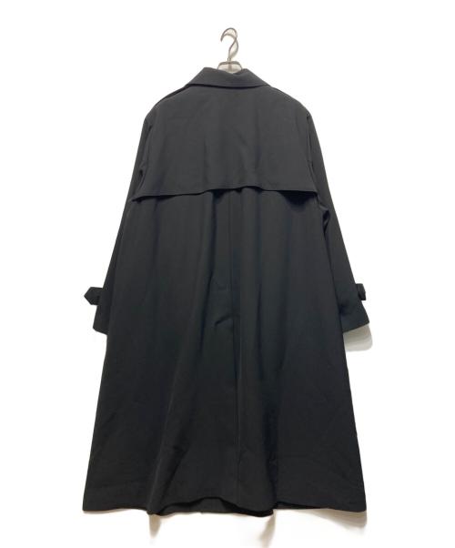 Lui's（ルイス）Lui's (ルイス) ワイドトレンチコート ブラック サイズ:Ｍ 未使用品の古着・服飾アイテム