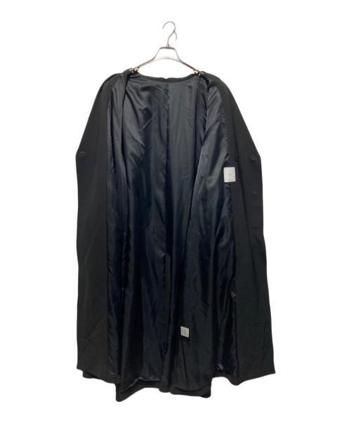 Lui's（ルイス）Lui's (ルイス) ワイドトレンチコート ブラック サイズ:Ｍ 未使用品の古着・服飾アイテム