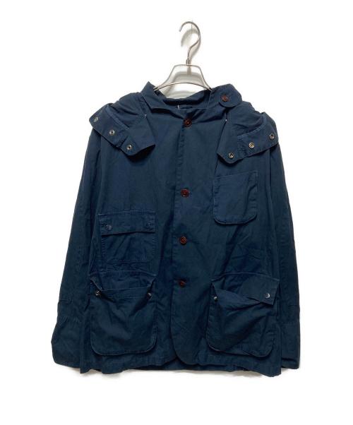 Barbour（バブアー）Barbour (バブアー) Engineered Garments (エンジニアド ガーメンツ) Washed Upland Casual Jacket/ウォッシュド アップランド カジュアル ジャケット ネイビー サイズ:Mの古着・服飾アイテム
