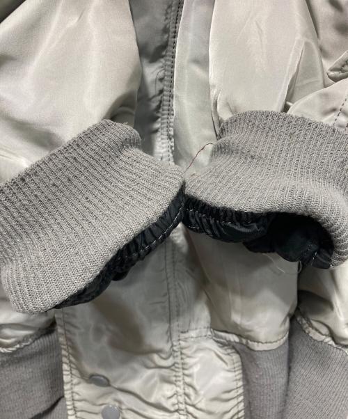 ALPHA（アルファ）ALPHA (アルファ) フライトジャケット グレー サイズ:Lの古着・服飾アイテム