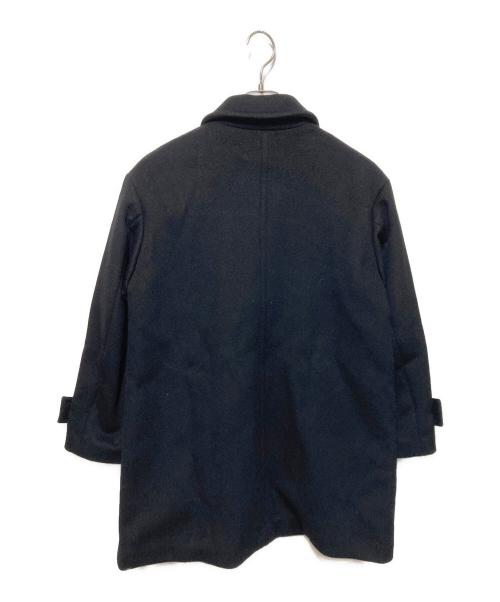 JOURNAL STANDARD relume（ジャーナルスタンダード レリューム）JOURNAL STANDARD relume (ジャーナルスタンダード レリューム) スーパーファインビーバーステンカラーコート ブラック サイズ:36の古着・服飾アイテム