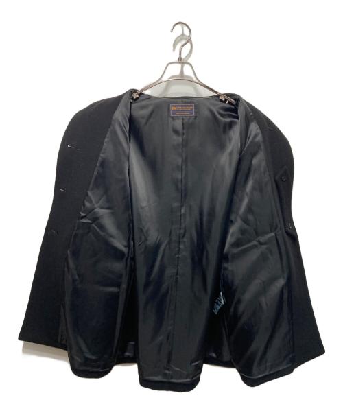 JOURNAL STANDARD relume（ジャーナルスタンダード レリューム）JOURNAL STANDARD relume (ジャーナルスタンダード レリューム) スーパーファインビーバーステンカラーコート ブラック サイズ:36の古着・服飾アイテム