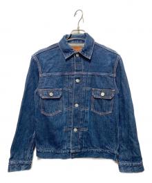 FULLCOUNT（フルカウント）の古着「2nd Model Denim Jacket”Double Flap Pocket”/セカンドモデルデニムジャケット”ダブルフラップポケット」｜インディゴ