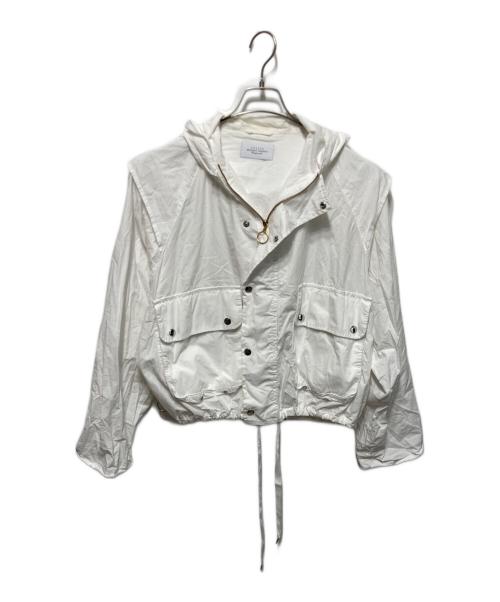 UNUSED（アンユーズド）UNUSED (アンユーズド) HOODED SHORT BLOUSON ホワイト サイズ:1の古着・服飾アイテム