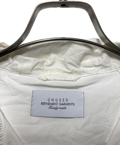 UNUSED（アンユーズド）UNUSED (アンユーズド) HOODED SHORT BLOUSON ホワイト サイズ:1の古着・服飾アイテム