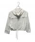 UNUSED (アンユーズド) HOODED SHORT BLOUSON ホワイト サイズ:1：8000円
