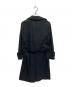 MaxMara (マックスマーラ) スナップボタントレンチコート ブラック サイズ:38：12000円