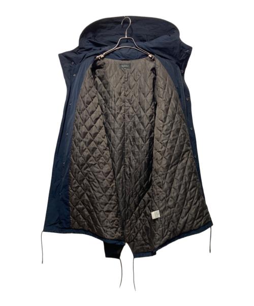 BARNEYS NEWYORK（バーニーズ・ニューヨーク）BARNEYS NEWYORK (バーニーズ・ニューヨーク) ナイロンフーデットコート ネイビー サイズ:XLの古着・服飾アイテム