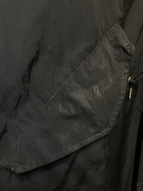BARNEYS NEWYORK（バーニーズ・ニューヨーク）BARNEYS NEWYORK (バーニーズ・ニューヨーク) ナイロンフーデットコート ネイビー サイズ:XLの古着・服飾アイテム
