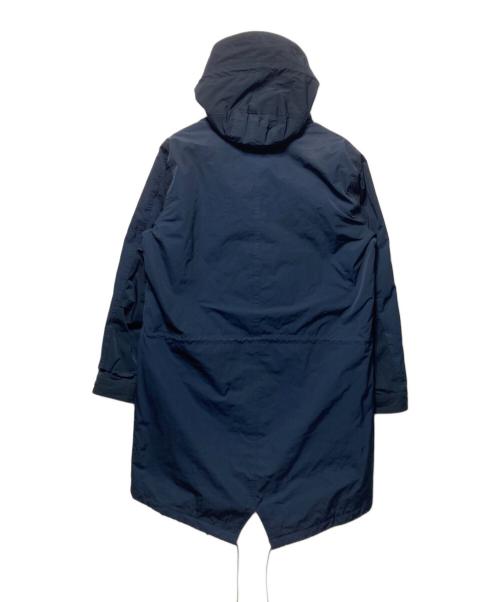 BARNEYS NEWYORK（バーニーズ・ニューヨーク）BARNEYS NEWYORK (バーニーズ・ニューヨーク) ナイロンフーデットコート ネイビー サイズ:XLの古着・服飾アイテム