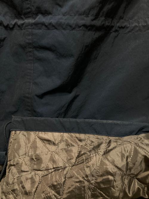 BARNEYS NEWYORK（バーニーズ・ニューヨーク）BARNEYS NEWYORK (バーニーズ・ニューヨーク) ナイロンフーデットコート ネイビー サイズ:XLの古着・服飾アイテム
