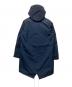 BARNEYS NEWYORK (バーニーズ・ニューヨーク) ナイロンフーデットコート ネイビー サイズ:XL：7000円