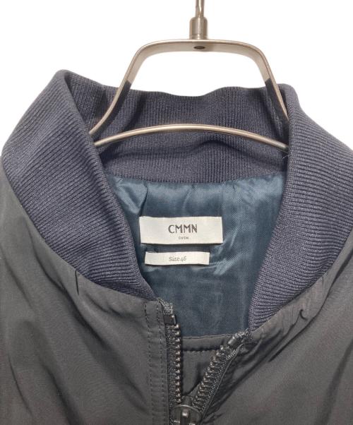 CMMN SWDN（コモンスウェーデン）CMMN SWDN (コモンスウェーデン) ボンバージャケット ブラック サイズ:46の古着・服飾アイテム