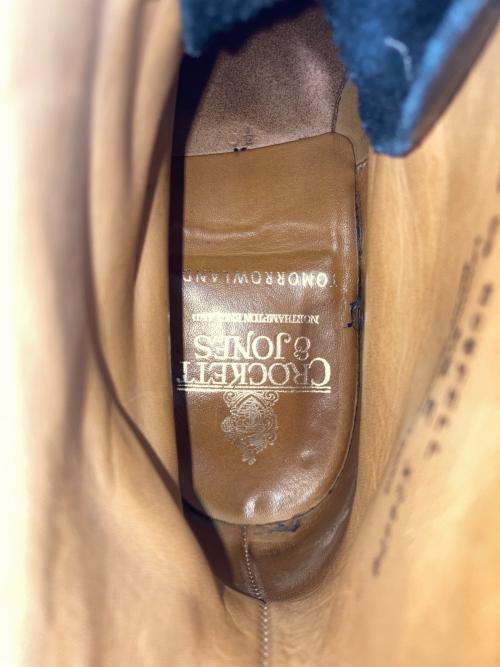 Crockett & Jones（クロケット＆ジョーンズ）Crockett & Jones (クロケット＆ジョーンズ) TOMORROW LAND (トゥモローランド) BOWFELLRレザーブーツ ブラック サイズ:6　1/2の古着・服飾アイテム