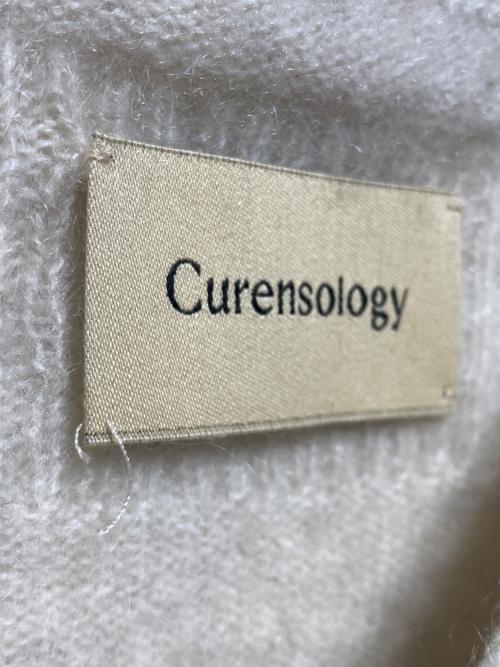Curensology（カレンソロジー）Curensology (カレンソロジー) ヤクショートニットベスト ベージュ サイズ:freeの古着・服飾アイテム