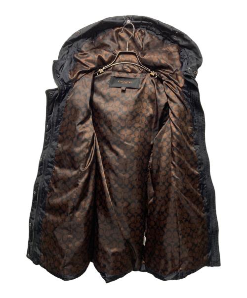 COACH（コーチ）COACH (コーチ) ダウンコート ブラック サイズ:XSの古着・服飾アイテム