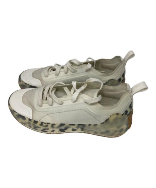 adidas（アディダス）adidas (アディダス) STELLA McCARTNEY (ステラマッカートニー) TREINOスニーカー ホワイト サイズ:24の古着・服飾アイテム