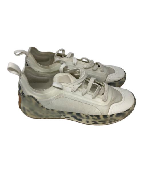 adidas（アディダス）adidas (アディダス) STELLA McCARTNEY (ステラマッカートニー) TREINOスニーカー ホワイト サイズ:24の古着・服飾アイテム