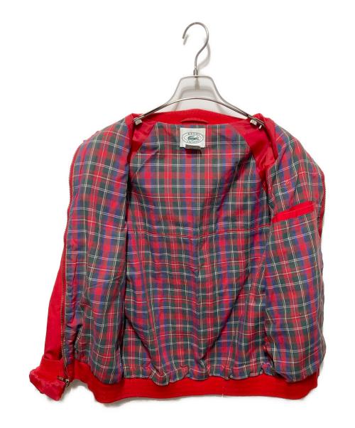 IZOD LACOSTE（アイゾッド ラコステ）IZOD LACOSTE (アイゾッド ラコステ) スイングトップ レッド サイズ:Sの古着・服飾アイテム