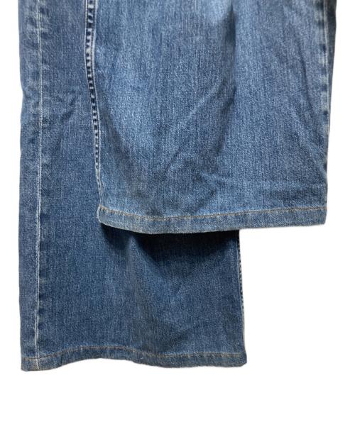 JOHN LAWRENCE SULLIVAN（ジョン ローレンス サリバン）JOHN LAWRENCE SULLIVAN (ジョン ローレンス サリバン) WASHED DENIM WIDE PANTS インディゴ サイズ:Ｓの古着・服飾アイテム