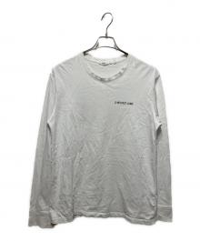 HELMUT LANG（ヘルムートラング）の古着「パックプリントロングスリーブカットソー」｜ホワイト