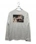 HELMUT LANG (ヘルムートラング) パックプリントロングスリーブカットソー ホワイト サイズ:Ｌ：6000円