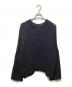 MYNE (マイン) Shoelace Knitted Pullover Jumper/シューレースニット プルオーバー ブラック サイズ:L：8000円