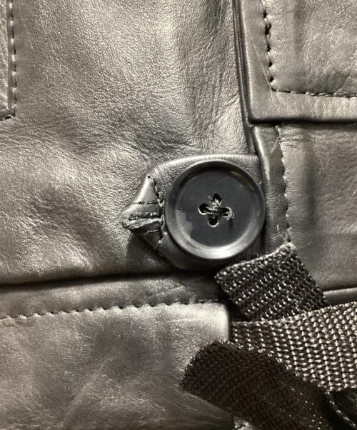 VINTAGE（ヴィンテージ）VINTAGE (ヴィンテージ) レザージャケット ブラック サイズ:XLの古着・服飾アイテム