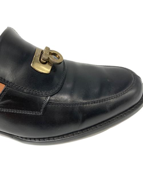 Salvatore Ferragamo（サルヴァトーレ フェラガモ）Salvatore Ferragamo (サルヴァトーレ フェラガモ) ガンチーニローファー ブラック サイズ:34の古着・服飾アイテム