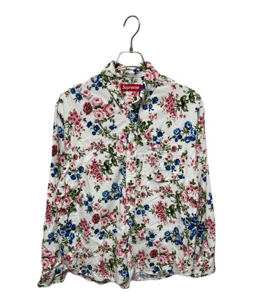 SUPREME（シュプリーム）Supreme (シュプリーム) Floral Flannel Shirt/フローラル フランネルシャツ マルチカラー サイズ:Sの古着・服飾アイテム