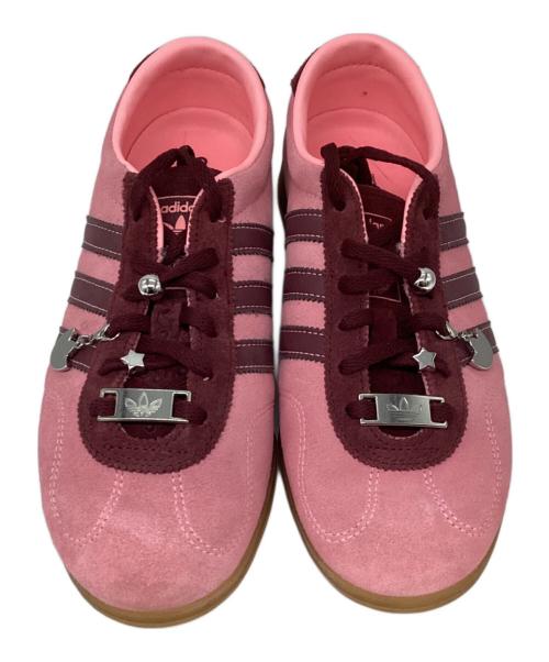 adidas（アディダス）adidas (アディダス) GAZELLE LO PRO for MOUSSY ライトピンク サイズ:24の古着・服飾アイテム
