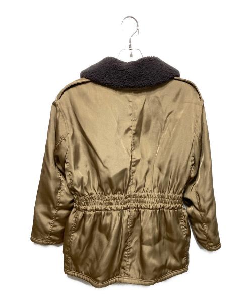 6(ROKU) BEAUTY&YOUTH（ロク ビューティーアンドユース）6(ROKU) BEAUTY&YOUTH (ロク ビューティーアンドユース) BOA COLLAR ZIP COAT/コート ブラウン サイズ:36の古着・服飾アイテム