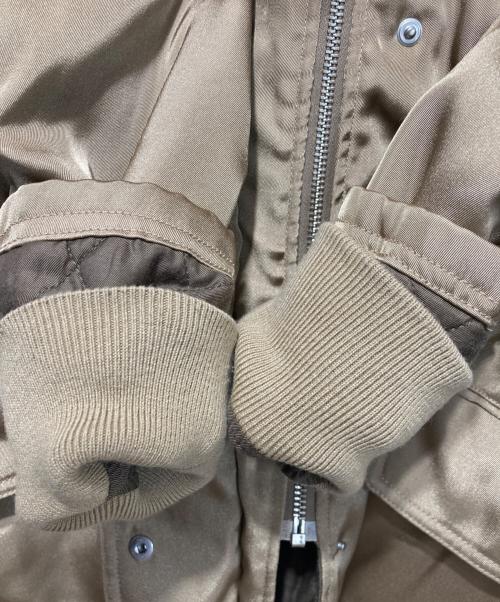 6(ROKU) BEAUTY&YOUTH（ロク ビューティーアンドユース）6(ROKU) BEAUTY&YOUTH (ロク ビューティーアンドユース) BOA COLLAR ZIP COAT/コート ブラウン サイズ:36の古着・服飾アイテム
